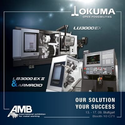 EXHIBITION PREMIERE FOR OKUMA GERMANY 